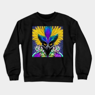 Mardi Gras raven 2023 Crewneck Sweatshirt